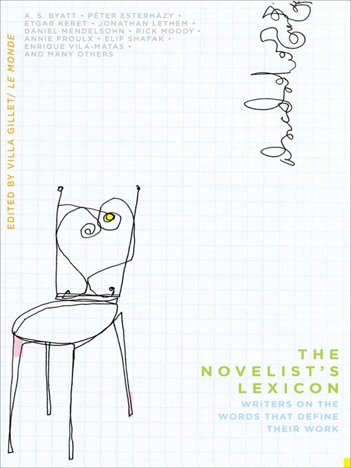 Title details for The Novelist's Lexicon by Villa Gillet - Available